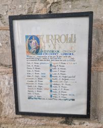 3. Withybrook Roll of Honour